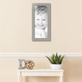 thumbnail image 3 of ArtToFrames 10x24 Inch Metallic Deco Silver Picture Frame, This Silver MDF Poster Frame is Great for Your Art or Photos, Comes with 060 Plexi Glass (2WOM-4501), 3 of 7