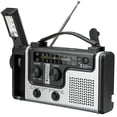thumbnail image 2 of Multifunctional Solar Hand Crank Am/fm/sw Emergency Radio With Led Flashlight C, 2 of 5