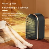 StSilkitty Space Heater 1200W Portable Space Heaters for Indoor Use 3 Seconds Fast Heat for Home Office Workspace,Black