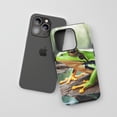 thumbnail image 7 of Green Tree Frog For All iPhone Series Protective Phone Case Realistic Nature Vibrant Green, 7 of 7