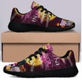 thumbnail image 3 of In October We Wear Pink Skull Shoes Sneakers for Women Men Black Size 5, 3 of 7