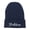 Navy, variant on Freedom Embroidered Long Beanie - Navy OSFM