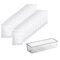 thumbnail image 1 of Esquirla Jewelry Storage bag case, Clear Anti Tarnish Antioxidation Drawer for Girls , 30xM Bags+Extend Box, 1 of 8