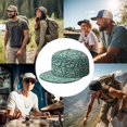 thumbnail image 5 of Camouflage Flat Baseball Cap – Adjustable Snapback Hat with Flat Bill, Breathable and Durable, Personalized Design for Sports, Travel & Daily Wear, 5 of 6