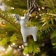thumbnail image 4 of Nordic Ins Ceramic Christmas Decoration Mini House Pendant Christmas Tree Decoration Gifts Small Ornaments, 4 of 5