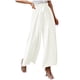 thumbnail image 1 of Pantalones anchos plisados de cintura alta sueltos informales con lazo de verano para mujer a la moda Fridja alkflakhf33089, 1 of 7