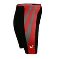 thumbnail image 1 of Men's Sublimation Print Gel 3-D Padded Cycling Biking Short (Large, Red), 1 of 3