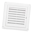 thumbnail image 3 of Fiocias Dryer Vent Cover 4 Screws Outdoor Exhaust Cap Accessories Exterior Wall Air Vent 5 inch Opening, 3 of 9
