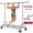Silver/1 Rod + 1 shelf, variant on UNTIMATY 450 lbs Heavy Duty Clothes Rack, 44-69.3" Adjustable Rolling Garment Rack on Wheels, Metal Closet Organizer for Bedroom Laundry, Silver