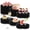 Black, variant on 6Pcs Buffet Risers, Food Risers for Table, Foldable Cake Stands for Party, Paper Dessert Table Display Set, Cupcake Display Stand for Birthday Wedding Party Decoration