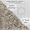 thumbnail image 5 of 12' x 14' Soft and Cozy 32oz Area Rugs. Stain Resistant and Pet and Kid Friendly. Perfect for and Room Apartments, Dorms,etc. Many Sizes Available (Color: Oyster Bay), 5 of 6