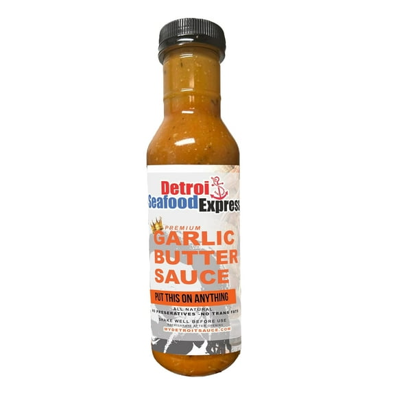 Detroit Seafood Express Cajun Garlic butter Sauce