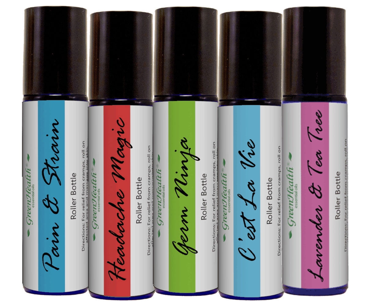 Essential Oil Roll on Variety set, Aromatherapy