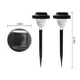 Super Bright Solar Lights Outdoor Impervious Lights (2pc),Dusk To First
