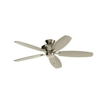 330160BSS-Kichler Lighting-Renew - 5 Blade Ceiling Fan In Modern Style-13.5 Inches Tall and 52 Inches Wide-Brushed Stainless Steel Finish-Silver Blade