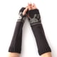 thumbnail image 1 of Guantes de invierno sin dedos para mujer, de punto, con abertura para el pulgar y diseño de conejo, 1 of 5