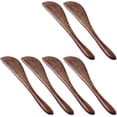 thumbnail image 2 of Paquete de 6 cuchillos de madera para mantequilla, cuchillos para condimentos de 6 pulgadas, maderaPaquete de 6 cuchillos de madera para mantequilla, cuchillos para condimentos de 6 pulgadas, 2 of 5