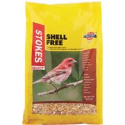 Red River Commodities Shell Free Bird Seed - For Finches, All Lifestages - 5 lbs Bag