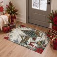 thumbnail image 6 of KUETH 3'x5' Christmas Machine Washable Area Rug, Non-Slip Rugs for Bedside, Entryway and Small Living Space, Beige, 6 of 8