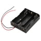 thumbnail image 1 of 18650 almacenamiento de baterías 3 ranuras soporte de caja de plástico con pin de plomo de alambre 1 Uds JShteea El nuevo, 1 of 6