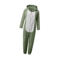 thumbnail image 4 of TISHITA Grenouillère Pyjama pour Femme Costume de Cosplay pour Jeu de Rôle Fête Spectacle sur Scène Vert G, 4 of 8