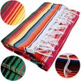 thumbnail image 2 of Lunfar Large Handwoven Mexican Tablecloth - 150 x 213 cm - Cotton, 2 of 5