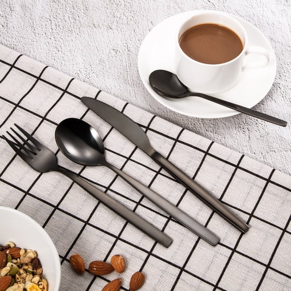 30-Piece Stainless Steel Silverware Set for 6 – Mirror Polished Flatware Cutlery, Dishwasher Safe – Includes Forks, Knives, Spoons – Tableware Utensil Set for Home, Kitchen, Restaurant, Hotel