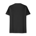 thumbnail image 4 of Wiyuqeen Womens Solid V Neck Eyelet T-shirts Soft Trendy Bawting Short Sleeve Shirts Basic Breathable Hollow Out Blouses Casual Comfy Summer Tops, 4 of 9
