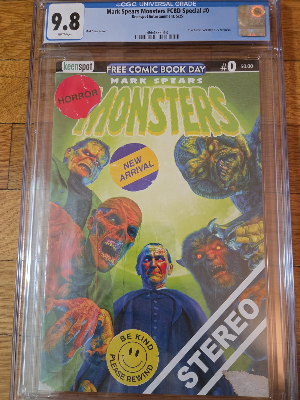 Cover of Mark Spears Monsters FCBD Special #0
