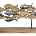 thumbnail image 3 of Stratton Home Decor Coastal Carved Swimming Fish Tabletop Decor, 3 of 6