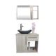 thumbnail image 1 of Combo de Gabinete para Baño con Puerta Y Cajón con Lavabo Y Monomando + Botiquín con Espejo, 1 of 5