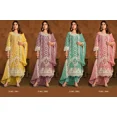 thumbnail image 5 of Tenue de Mariage sur Mesure pour Femme, Robe Indienne Faite à la Main, Kurti Droite, Pantalon avec Dupatta, 5 of 5