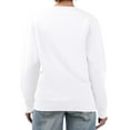 thumbnail image 2 of Women's G-III 4Her by Carl Banks White Houston Astros Team Logo Graphic Tri-Blend Fleece Pullover Sweatshirt, 2 of 3
