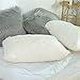 thumbnail image 5 of Fundas de almohada de piel sintética suave, paquete de 2 fundas de cojín de felpa, fundas de almohada de piel sintética suave para sofá cama, decoración del hogar, 50 x 70 cm, color blanco, 5 of 5