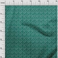 thumbnail image 3 of oneOone Viscose Chiffon Teal Green Fabric Florals Sewing Fabric By The Yard Printed Diy Clothing Sewing Supplies 42 Inch Wide, 3 of 4