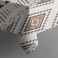 thumbnail image 5 of Brown Triangular Geometric Pattern Square Tablecloth,Waterproof Square Table Cover,Wipeable Spillproof Washable Table Cover for Home Kitchen Party Decor 42"X42"(107x107cm), 5 of 6