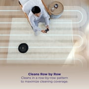 Shark Navigator Robot Vacuum, Smart Path Navigation, Row-by-Row Mapping, Object Detection, RV2100