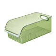 thumbnail image 2 of Ikohbadg Refrigerator Food Pantry Organizer, Storage Beverage Dispenser & Kitchen Storage Box for Eggs, Condiments, Cosmetics, Clear Plastic Container with Handle, Space-Saving Design, 2 of 6