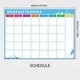 thumbnail image 3 of Cateissary Pizarra blanca Borrado en seco Memo Pizarra flexible Oficina Cocina Refrigerador Calendario Pegatinas Niños Planificador diario cartulina, 3 of 6