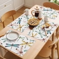 thumbnail image 5 of Dragonfly Placemats Set of 6, Watercolor Colorful Wings Flying Non-Slip Place Mats Washable Table Mats for Kitchen Dining Table Decorations Indoor/Outdoor, 5 of 9