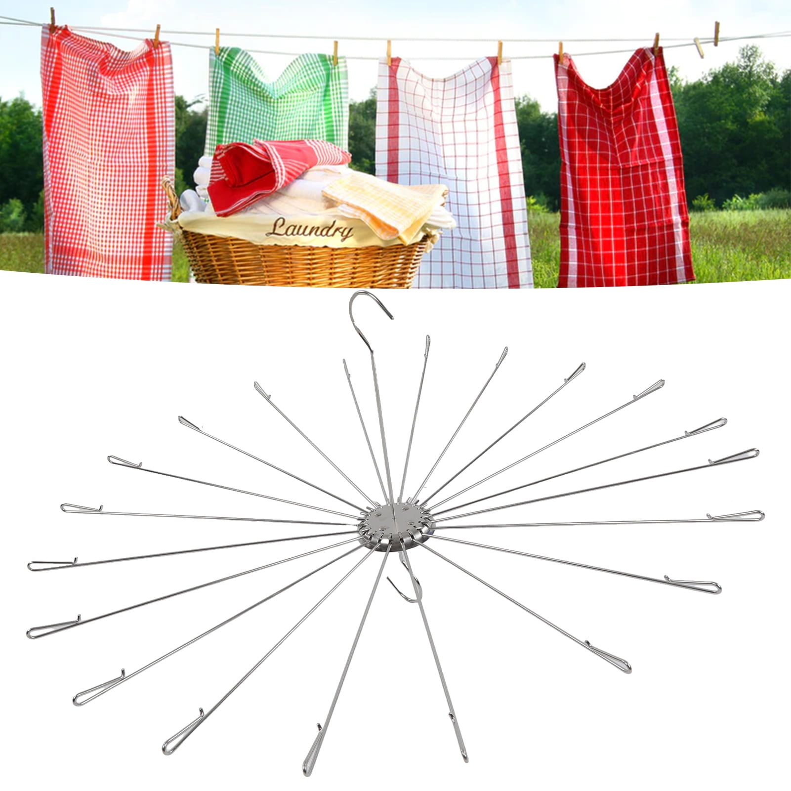 Sorven Clothes Hanger Rack Baby Clothes Rack, Clothes Hanger Stainless Steel for Baby Underwear