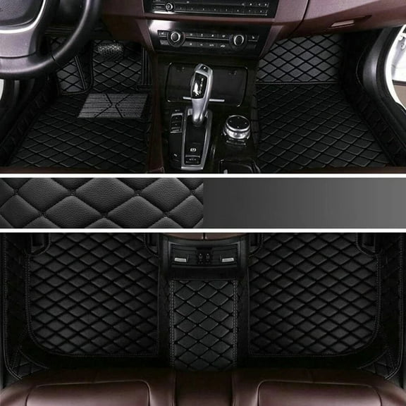 For Porsche Cayman luxury waterproof leathers Car Floor Mats Carpets auto Liners