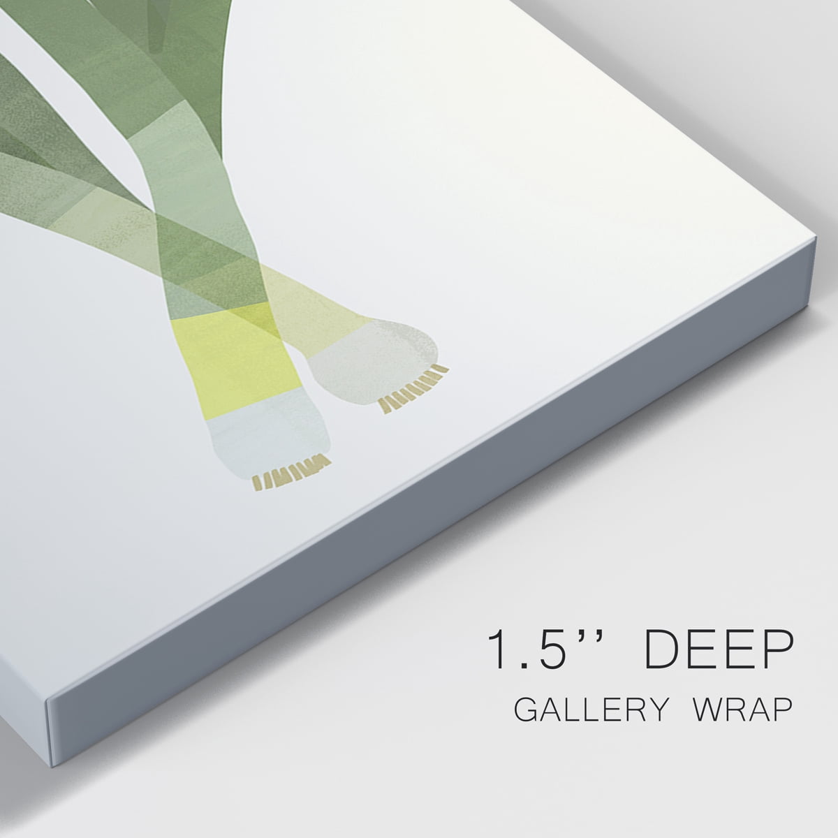 Organic Veg II Premium Gallery Wrapped Canvas - Ready to Hang - 24 x 36 Each