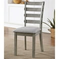 thumbnail image 5 of Furniture of America Mente Wood Padded Side Chairs in Gray (Set of 2), 5 of 8