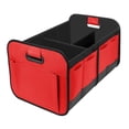 thumbnail image 2 of Organizador de almacenamiento para maletero de coche, organizador de múltiples compartimentos para coche Rojo, 2 of 9