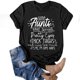 thumbnail image 2 of Blusa informal de manga corta con estampado de cuello redondo para mujer Pompotops  hfajkhk125932, 2 of 5