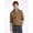 Coffee Heather, variant on Men's Premium Feel Herringbone Quarter Zip Pullover