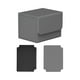 thumbnail image 3 of Caja de baraja de cartas, juguete para reunir cartas, con 2 separadores, funda para cartas, estuche para baraja de cartas Gris, 3 of 9