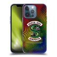 thumbnail image 1 of Head Case Designs Officially Licensed Riverdale South Side Serpents Snake Skin Print Logo Soft Gel Case Compatible with Apple iPhone 13 Pro, 1 of 7