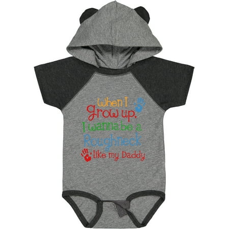 

Inktastic Future Oil Rig Roughneck Like Daddy Gift Baby Boy Bodysuit